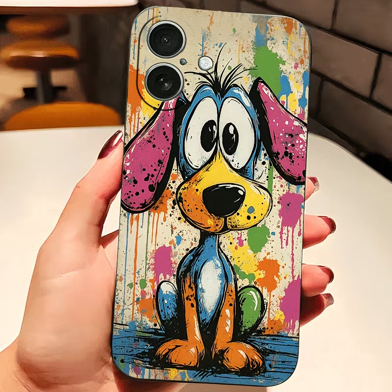 Apple Iphone 16 - Funda de Teléfono TPU con Diseño