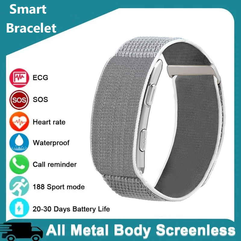 Fall Detection Watch - Reloj inteligente ECG para hombre, Monitor
