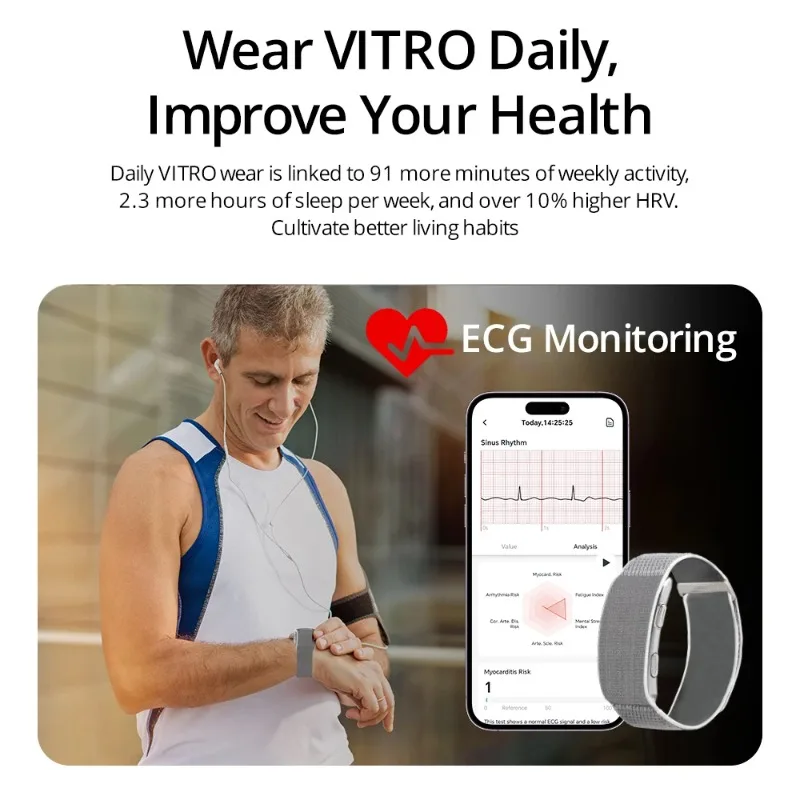 Reloj inteligente ECG para hom - Fall Detection Watch reseña y precio